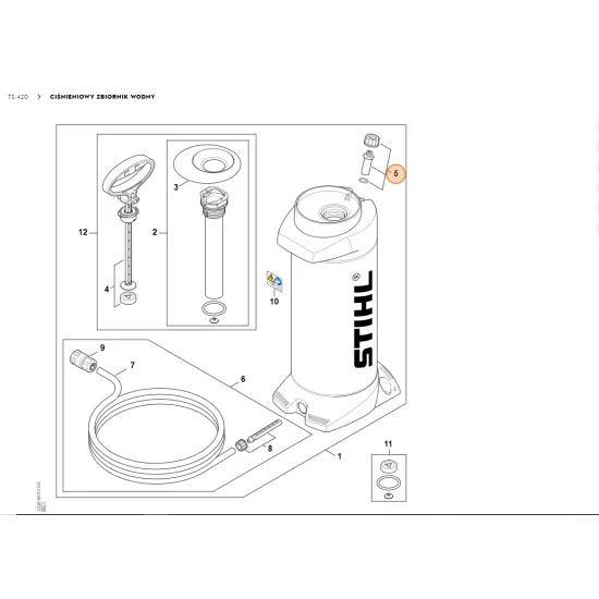 STIHL  Zawór 0000 670 5000